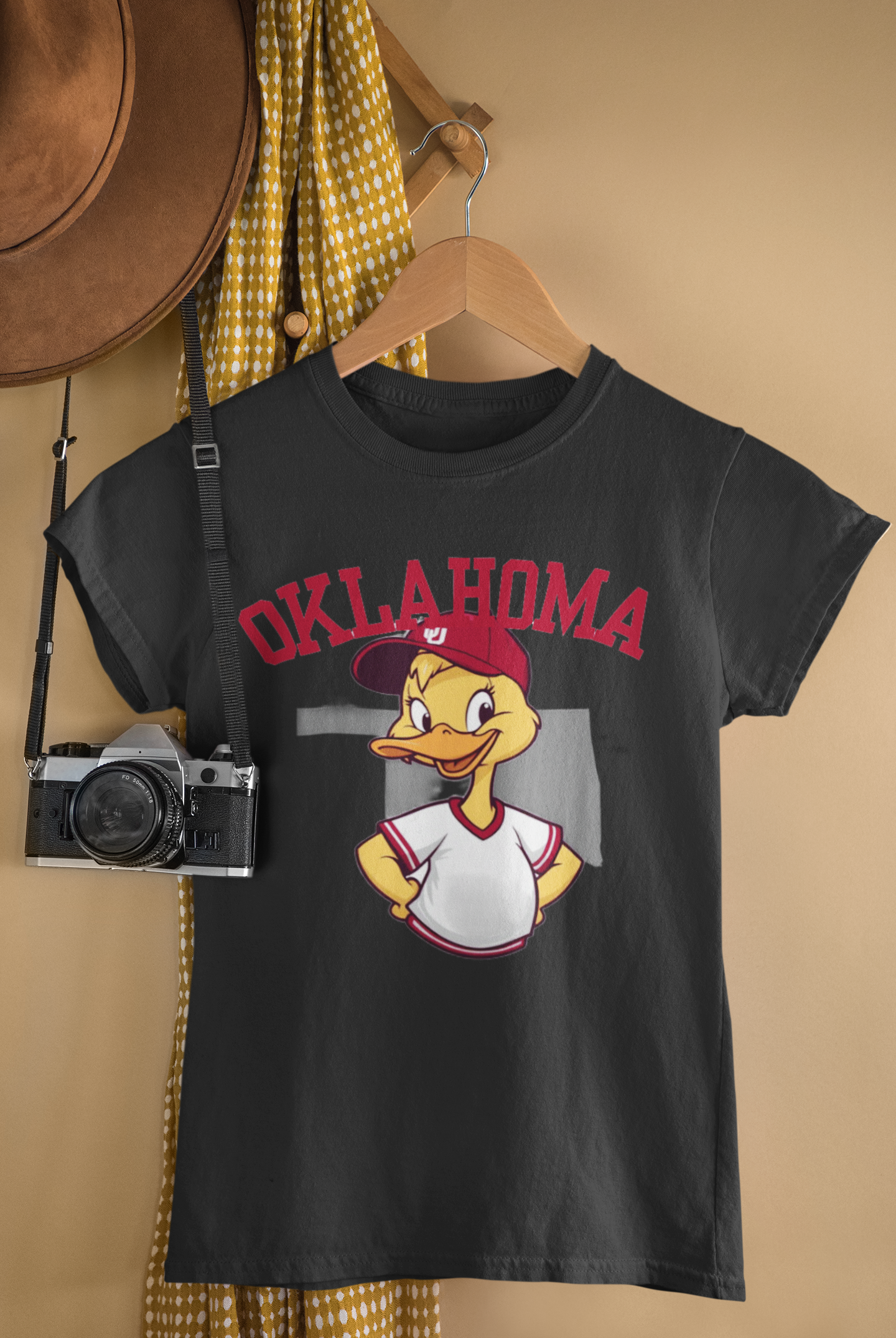 Represent your Sooner State pride with this classic Oklahoma baseball tee. Featuring a relaxed fit and comfortable cotton blend, it's perfect for game days, casual outings, or showing your regional spirit.