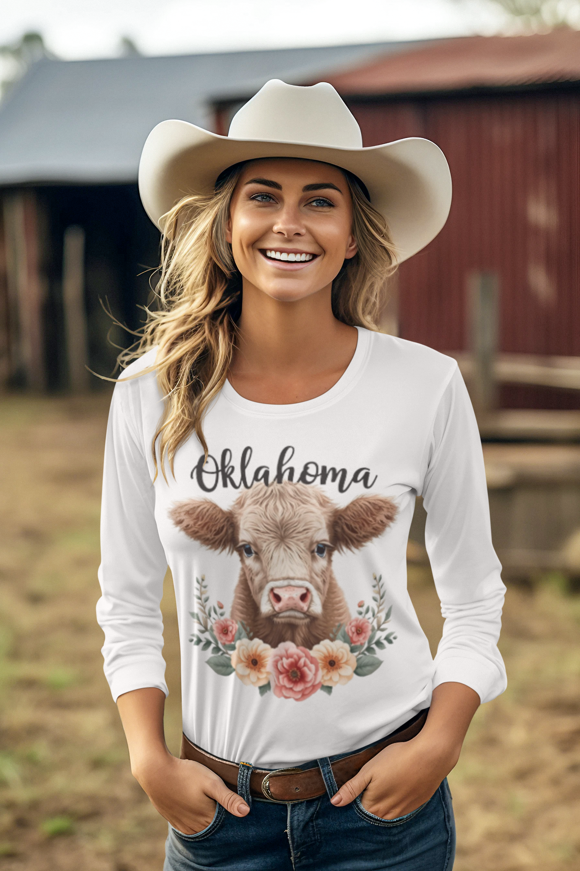Oklahoma Cow Time Tee Celebrate the spirit of the Sooner State with this authentic Oklahoma cow time tee