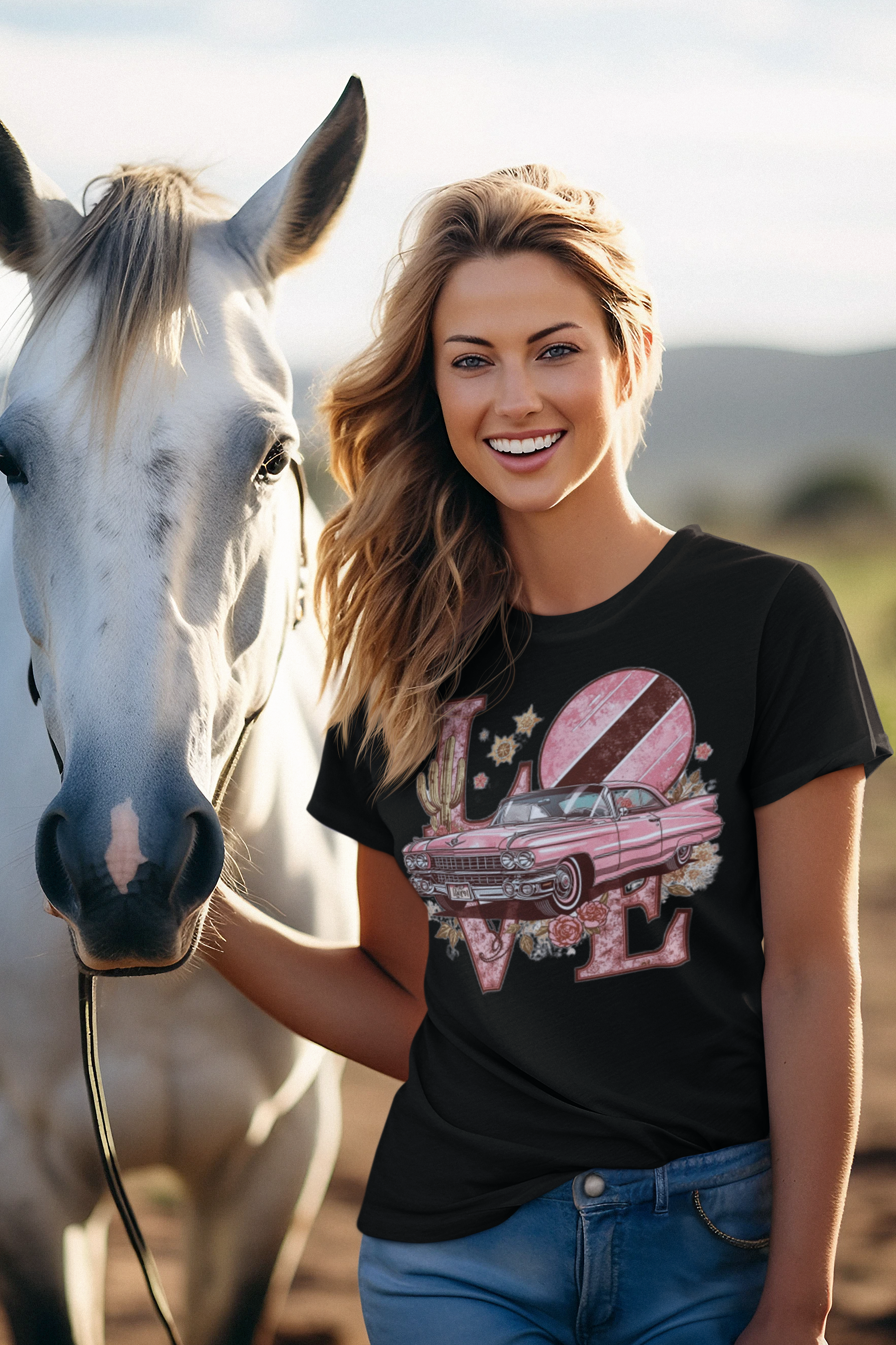 Celebrate your love for the game in this charming pink caddy love tee. Perfect for golf enthusiasts who want to showcase their passion with style, this comfortable tee combines playful spirit with everyday wearability.