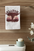 Caught in the whirlwind of life? This Oklahoma Tornado Towel brings a spirited nod to the Great Plains with bold, eye-catching design