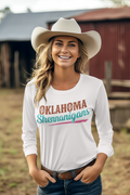 Get ready to turn heads with this playful Oklahoma Shenanigans tee—the perfect way to show off your fun side with a wink and a smile