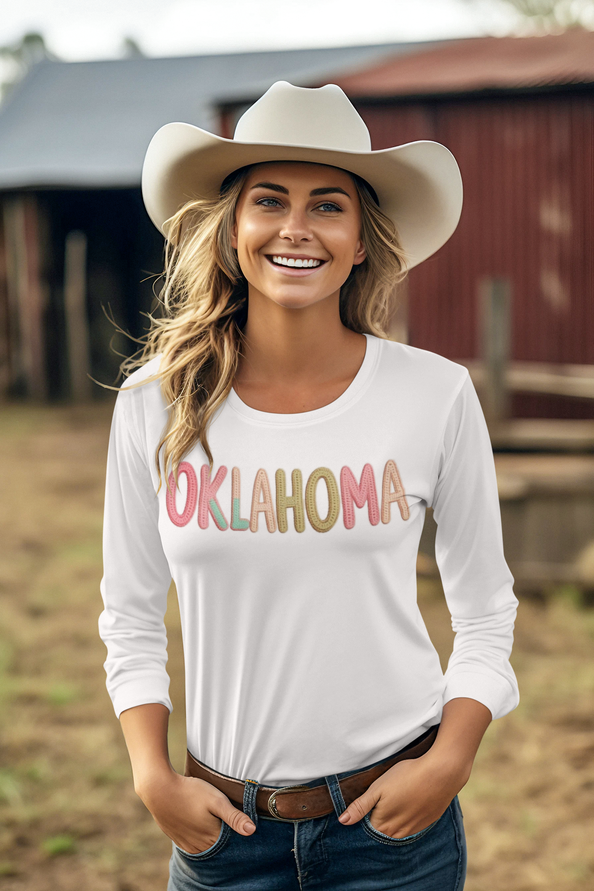 Celebrate your Oklahoma pride with this playful, cute tee that brings personality to your everyday wardrobe