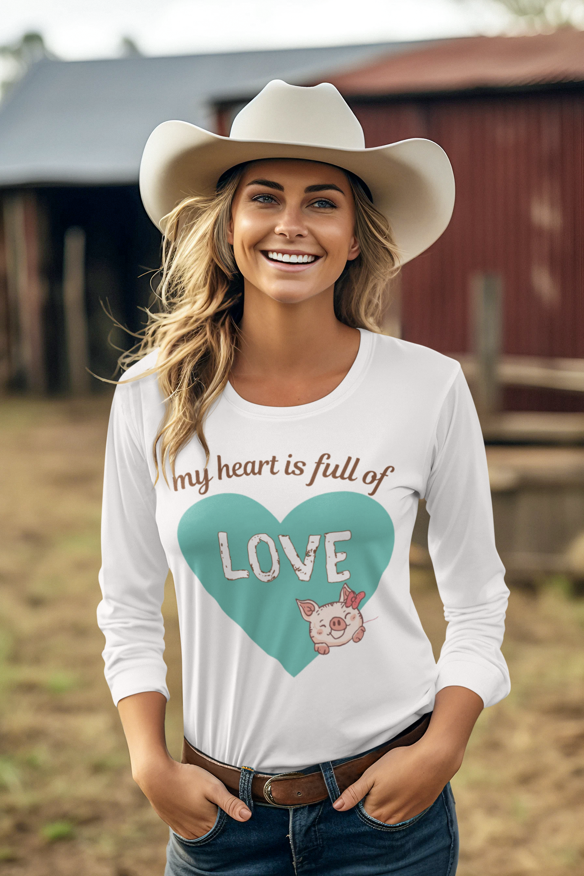 Wear your heart on your sleeve with this meaningful tee that celebrates love in all its forms.