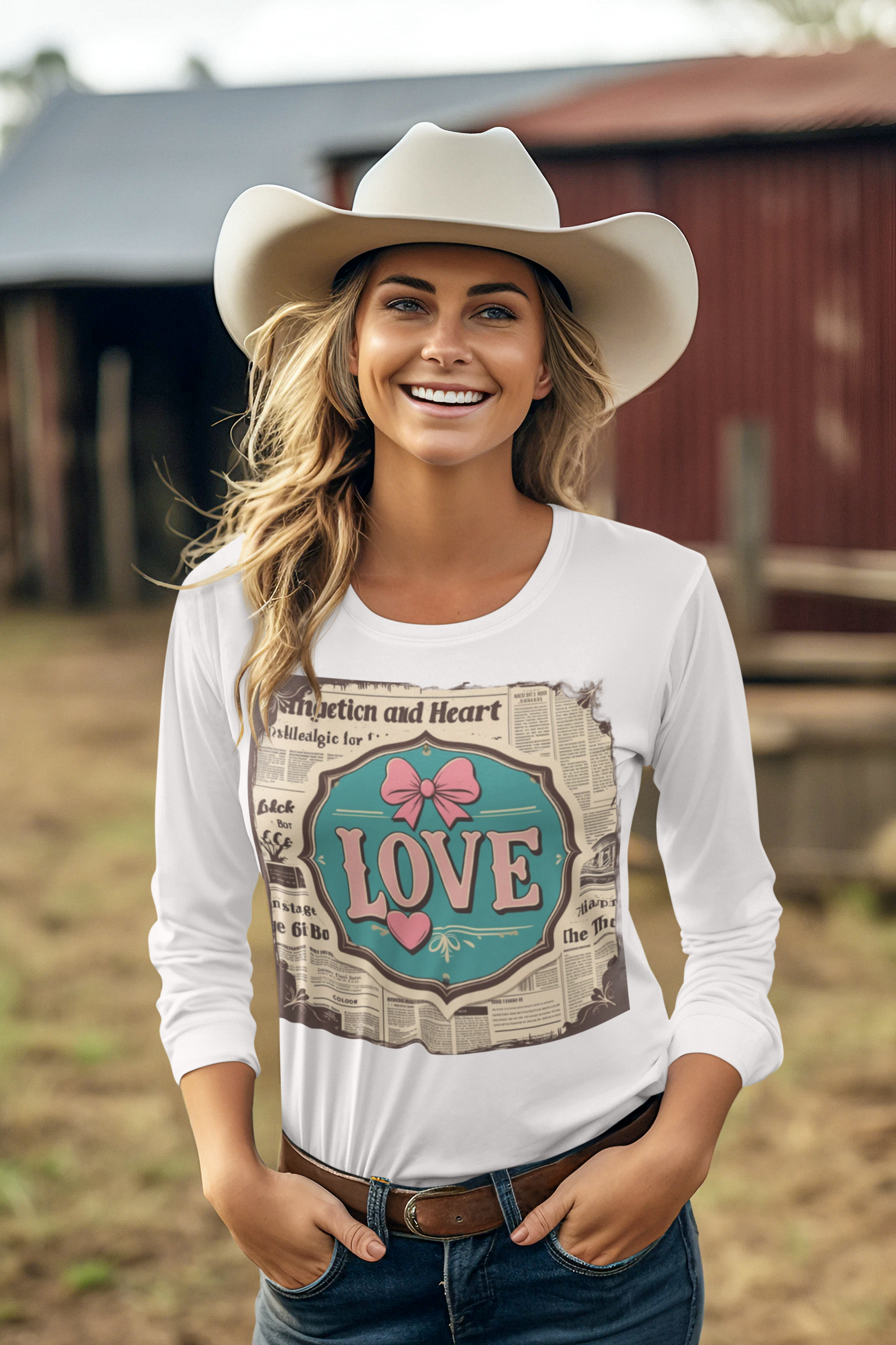 Stay informed in style with the Love News Tee.