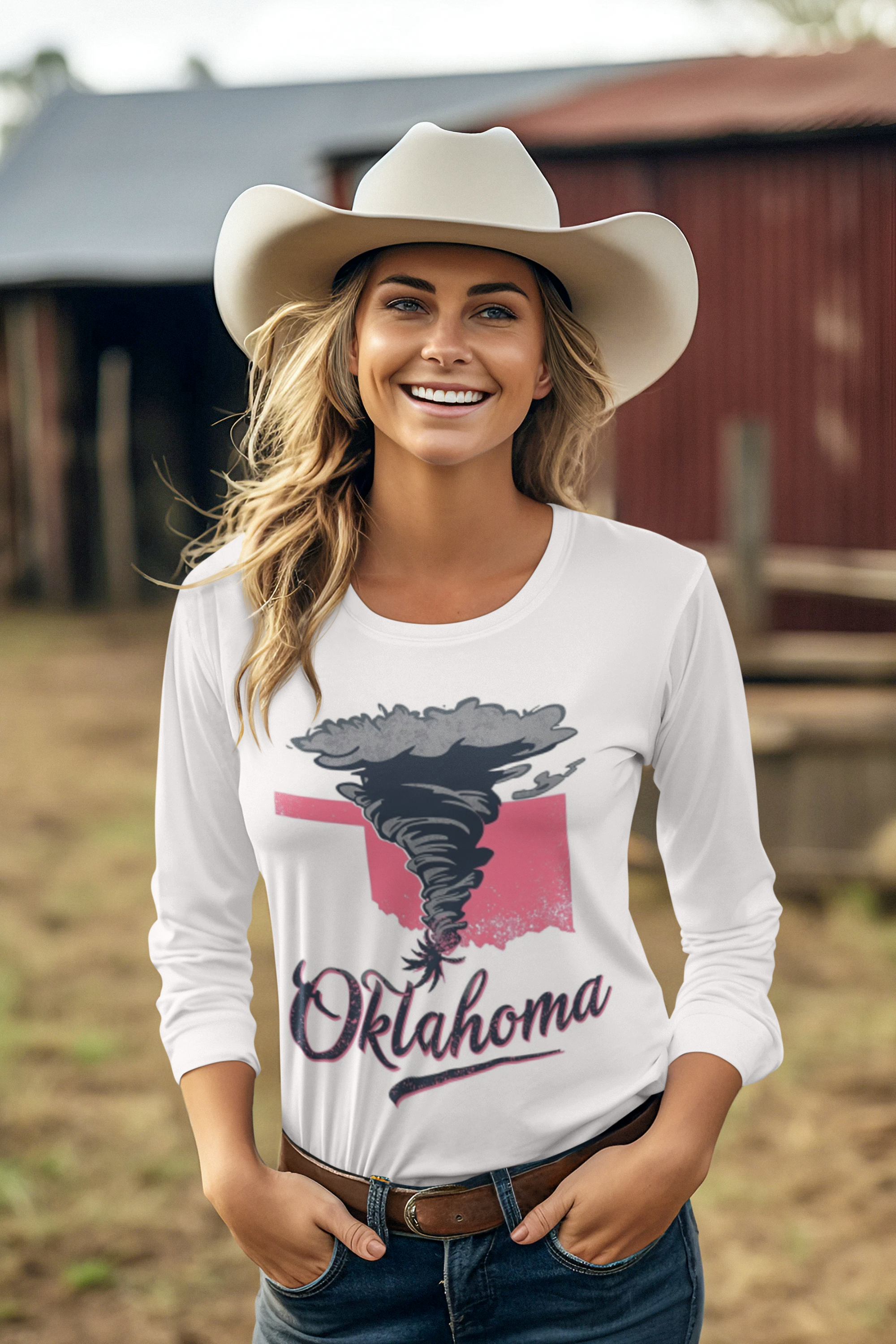 Oklahoma Tornado Tee Experience the raw power of nature with this bold graphic tee.