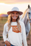 Show your Cowboy pride with this classic Oklahoma State long sleeve tee.