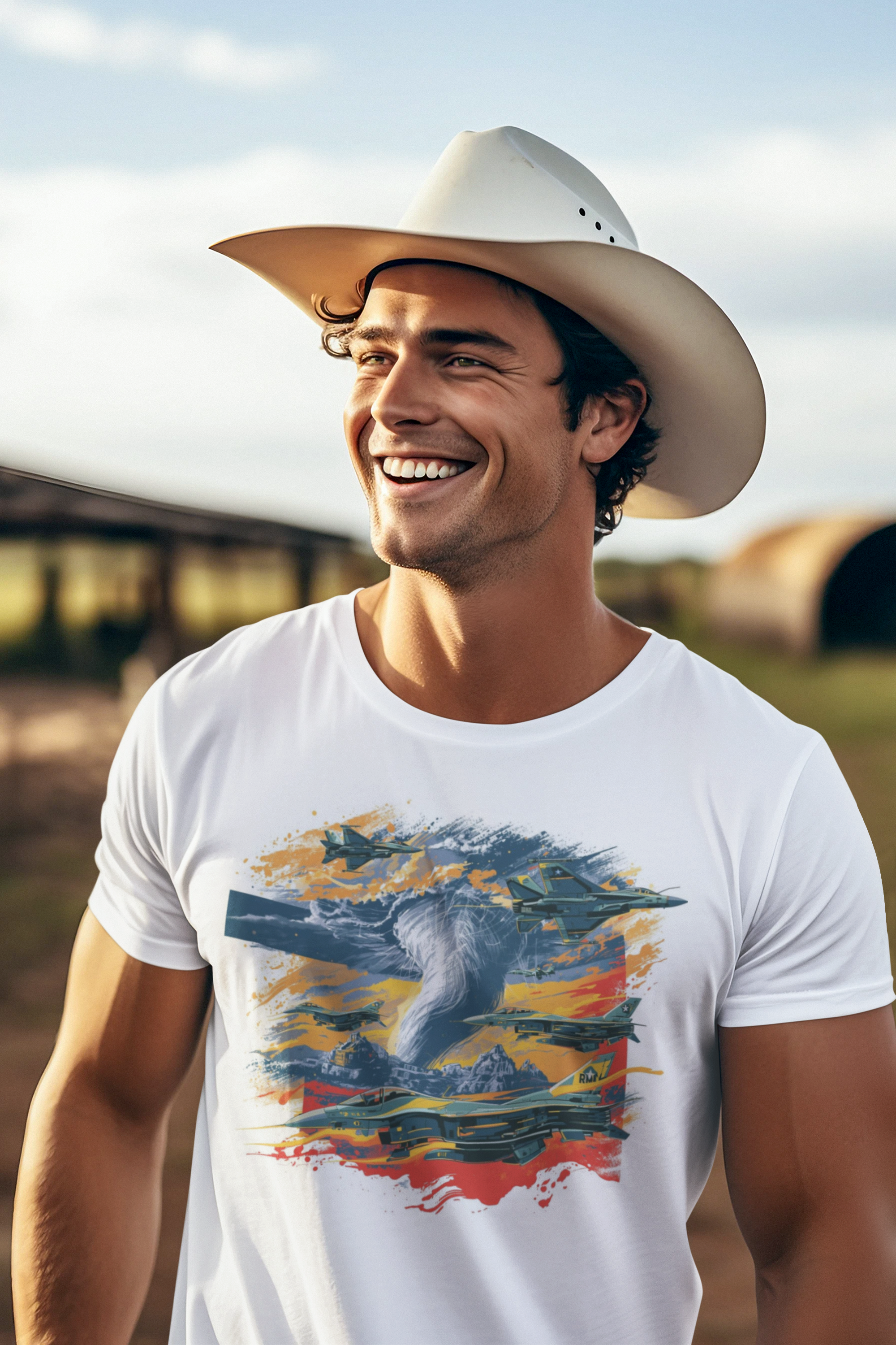 Harness the raw energy of the Great Plains with this bold tee celebrating Oklahoma's most legendary weather phenomenon.