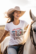 Hit the road in style with this playful Betty Boop tee celebrating the iconic spirit of Route 66.
