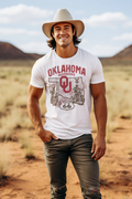 Hit the road in style with this Oklahoma Sooners Route 66 men's t-shirt, where classic Americana meets college pride. Featuring iconic Route 66 imagery combined with bold Sooners branding, this tee celebrates two legendary symbols of American culture.