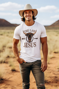 The Law JESUS Men's T-Shirt Make a bold statement of faith with this striking men's tee.