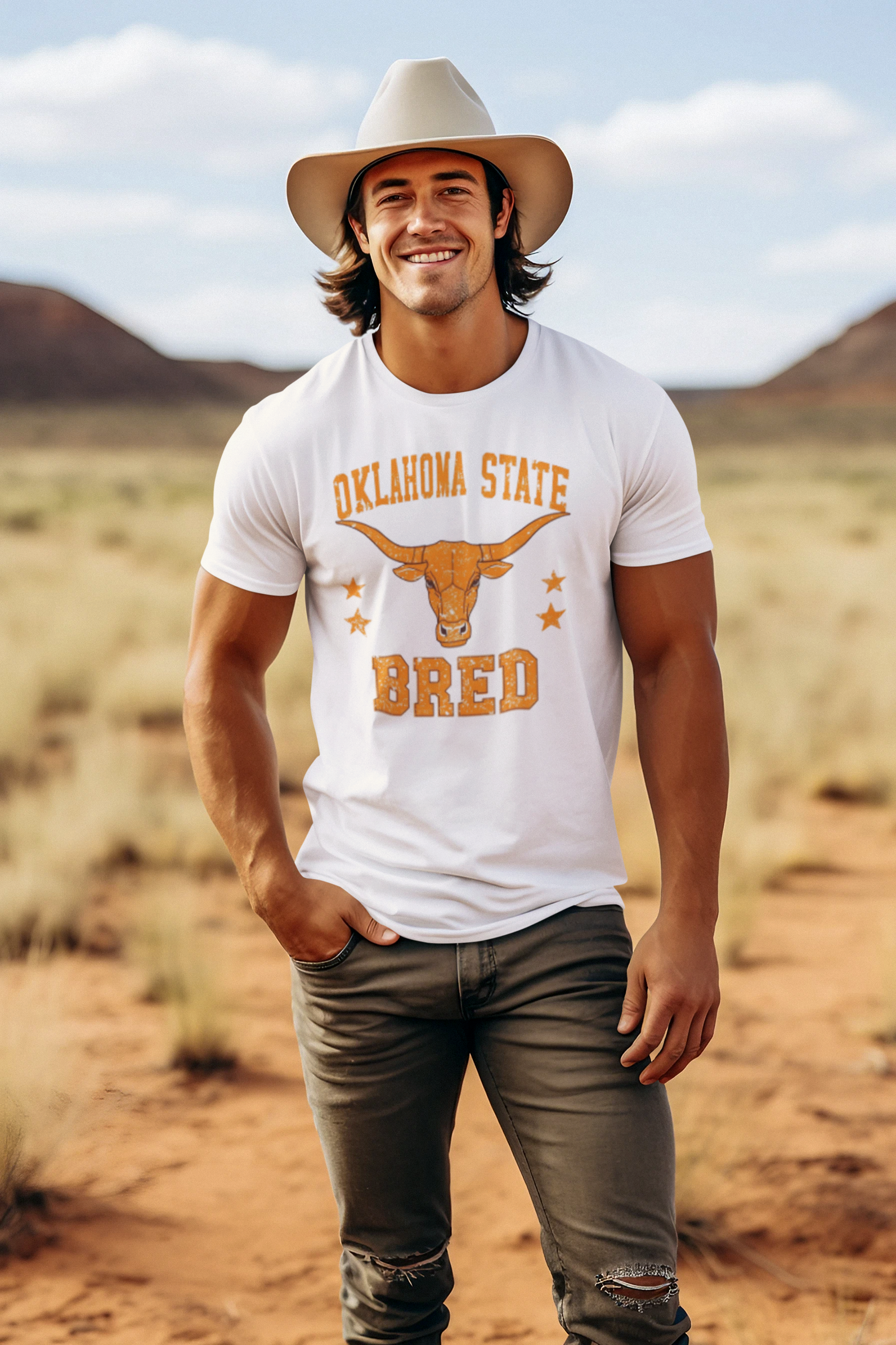 Proudly represent your Oklahoma State roots with this authentic bred tee.